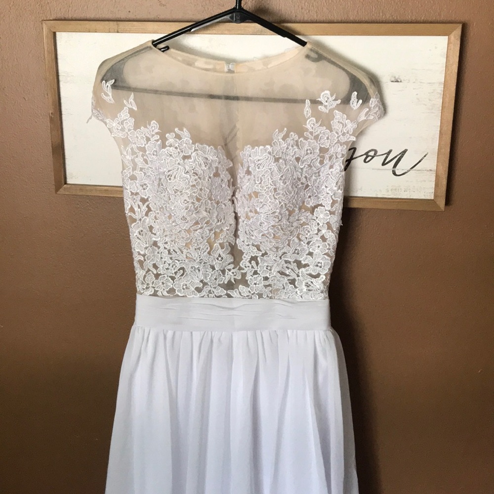 Beautiful wedding gown